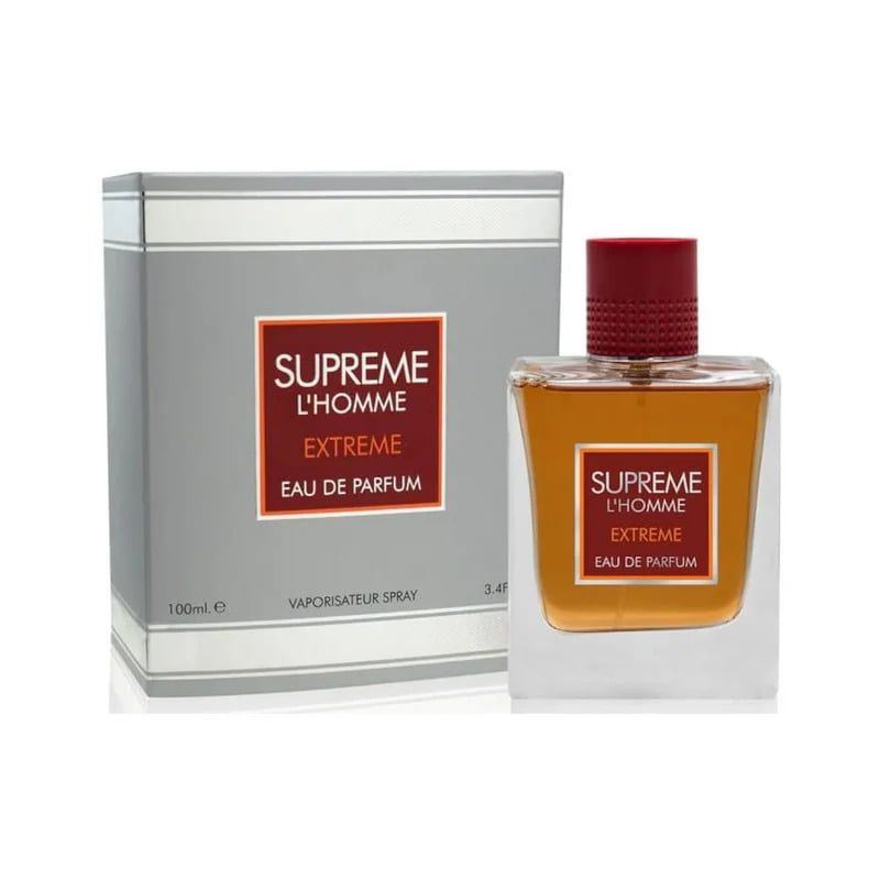 GENERICO - Perfume Fragrance World Supreme LHomme Extreme EDP 100 ml