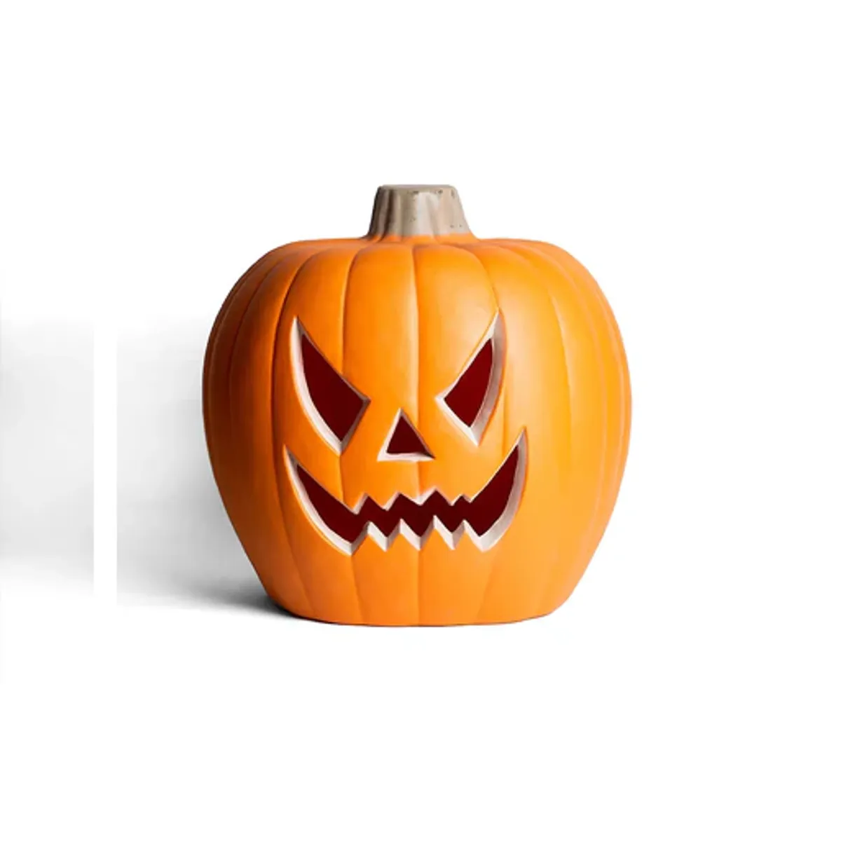 FRANK & MORTIS - Calabaza Gigante 50x48cm Con Luz Led Deco Halloween F&m