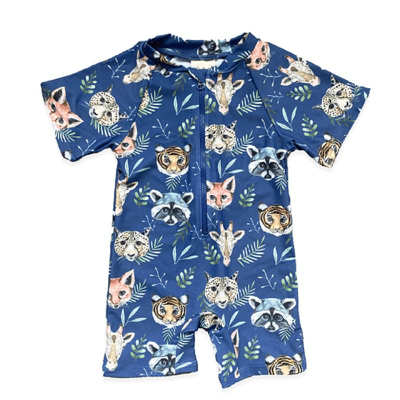 LITTLE BEE - Traje de baño Enterito Animals