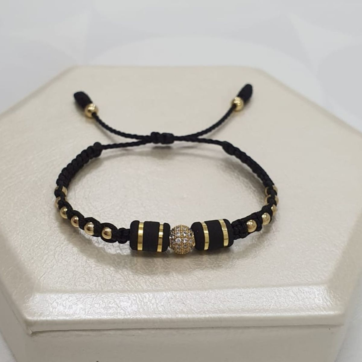 GENERICO - Brazalete Herraje Balin  Oro Laminado 18k