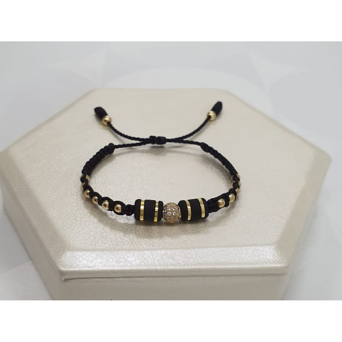 GENERICO - Brazalete Herraje Balin  Oro Laminado 18k