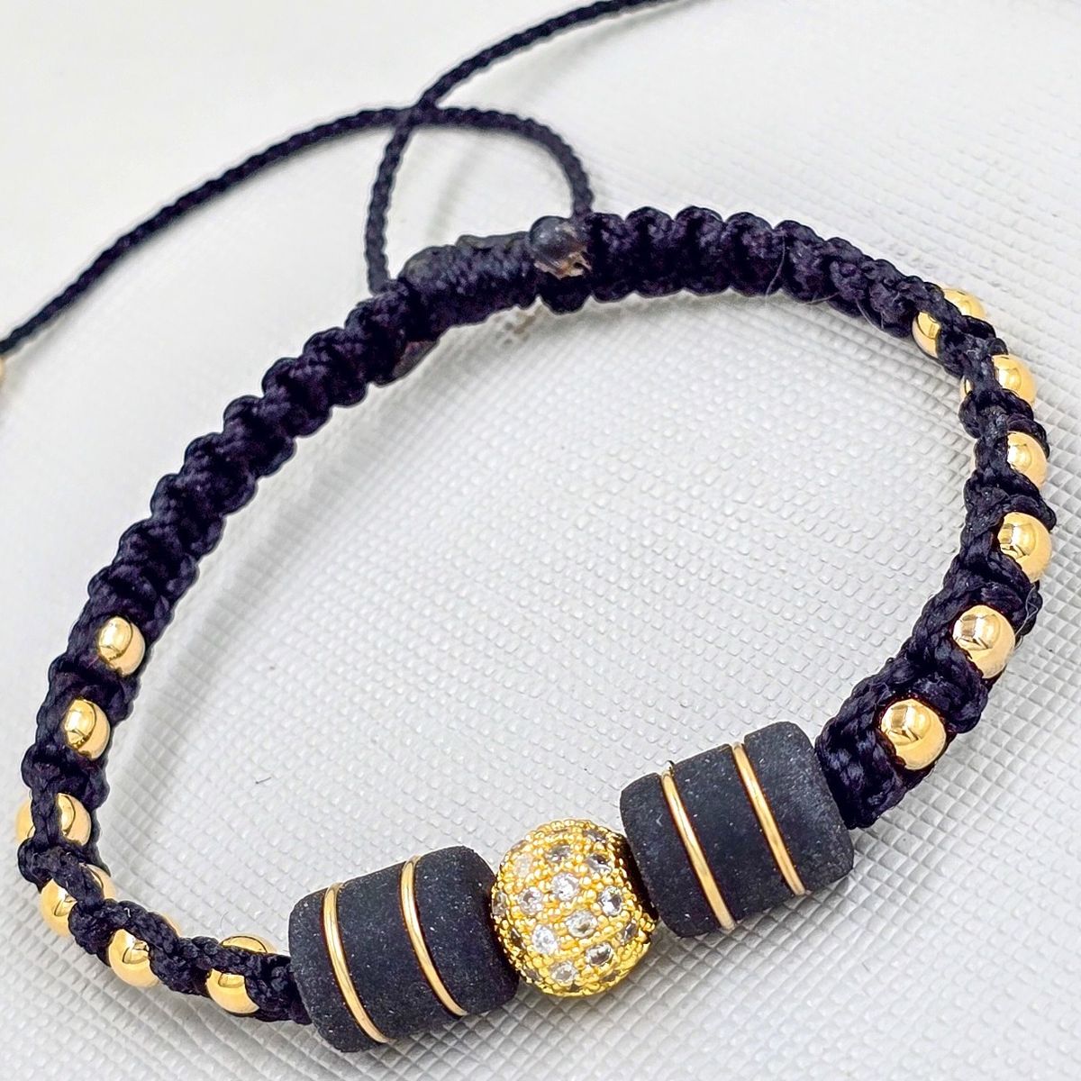 GENERICO - Brazalete Herraje Balin  Oro Laminado 18k