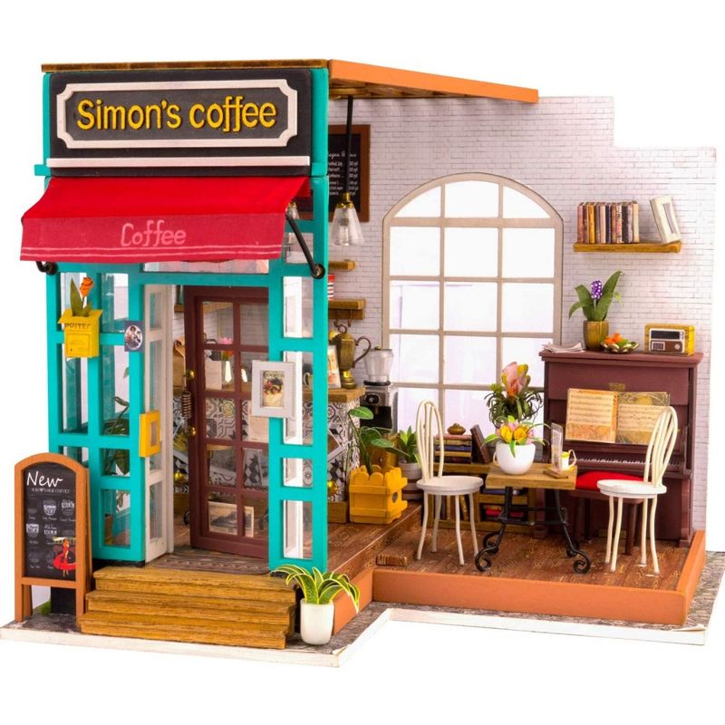 ROBOTIME - Cafetería De Simon Miniatura Puzzle 3d Robotime