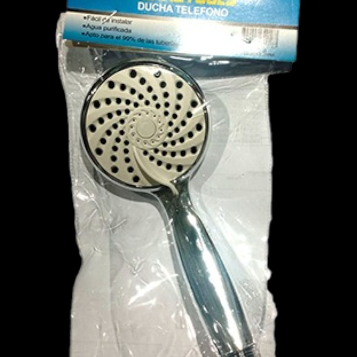 GENERICO - Ducha Telefono Pequeño Fija Cromo C Filtro