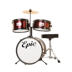 EPIC - Baterías Niños Profesional Roja