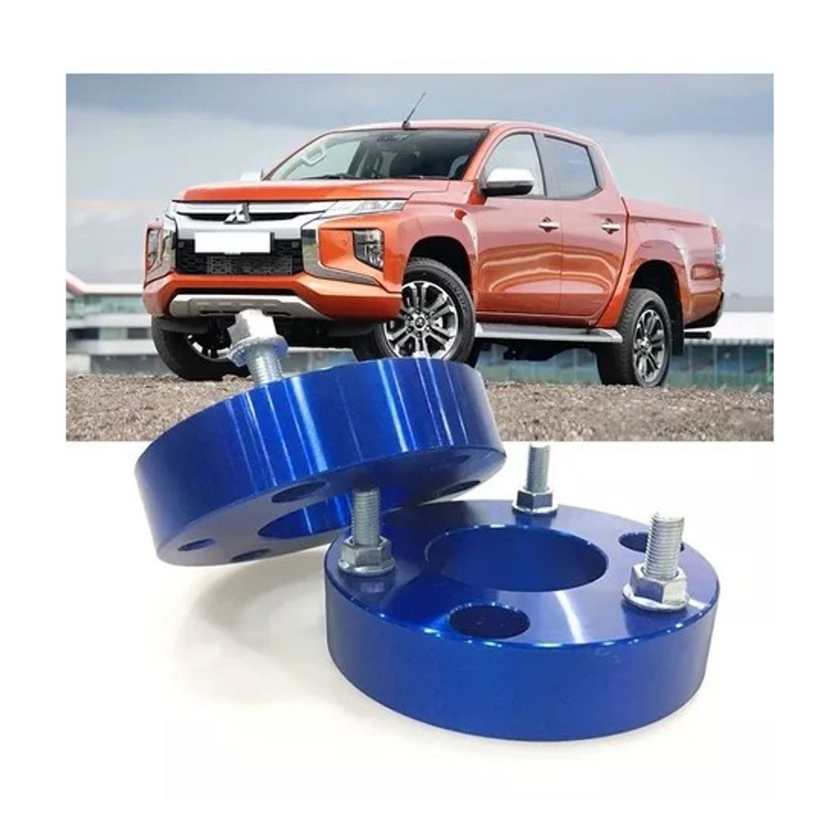 GENERICO - Kit Levante Leveling Delantero Mitsubishi L200 08-25 Karvas