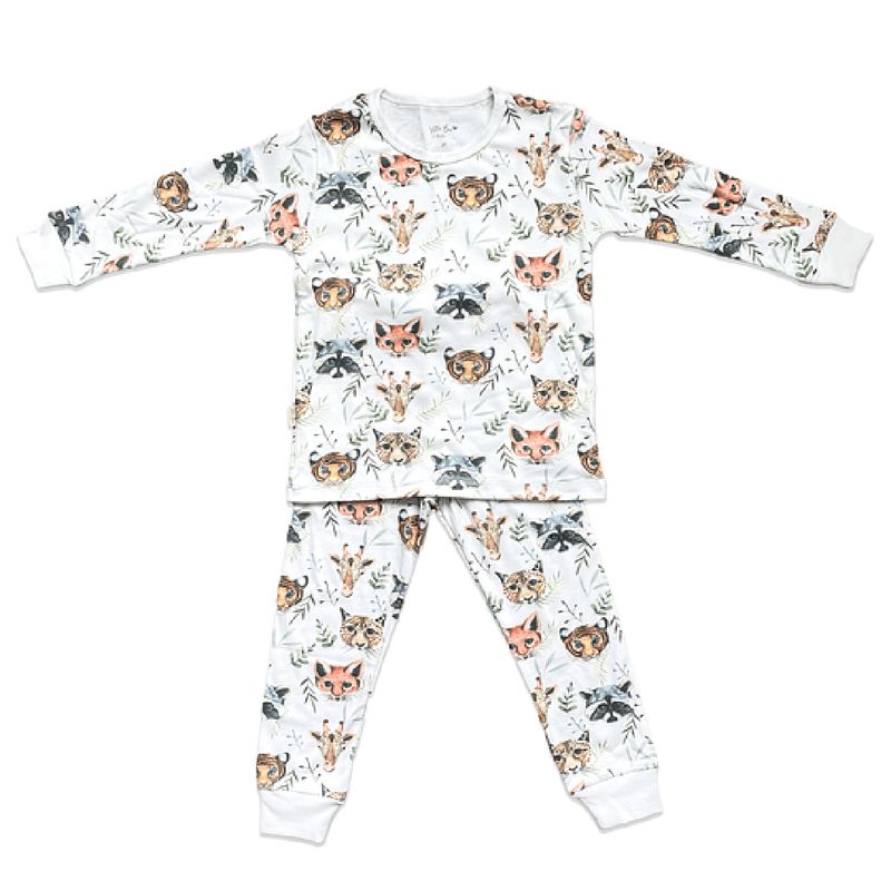 LITTLE BEE - Pijama largo algodón ANIMALS
