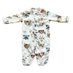 LITTLE BEE - Pijama algodón bebé ANIMALS