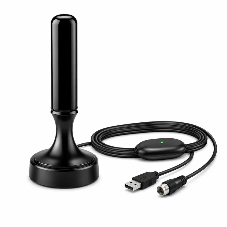 TECNOLAB Antena de TV Digital Amplificada 5MT 4K Ultra HD / FHD TL590