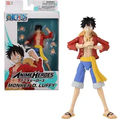 ONE PIECE - Figura 17 Cm. Monkey D. Luffy - Anime Heroes