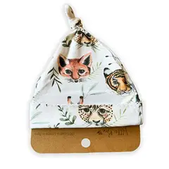 LITTLE BEE - Gorrito algodón pima ANIMALS