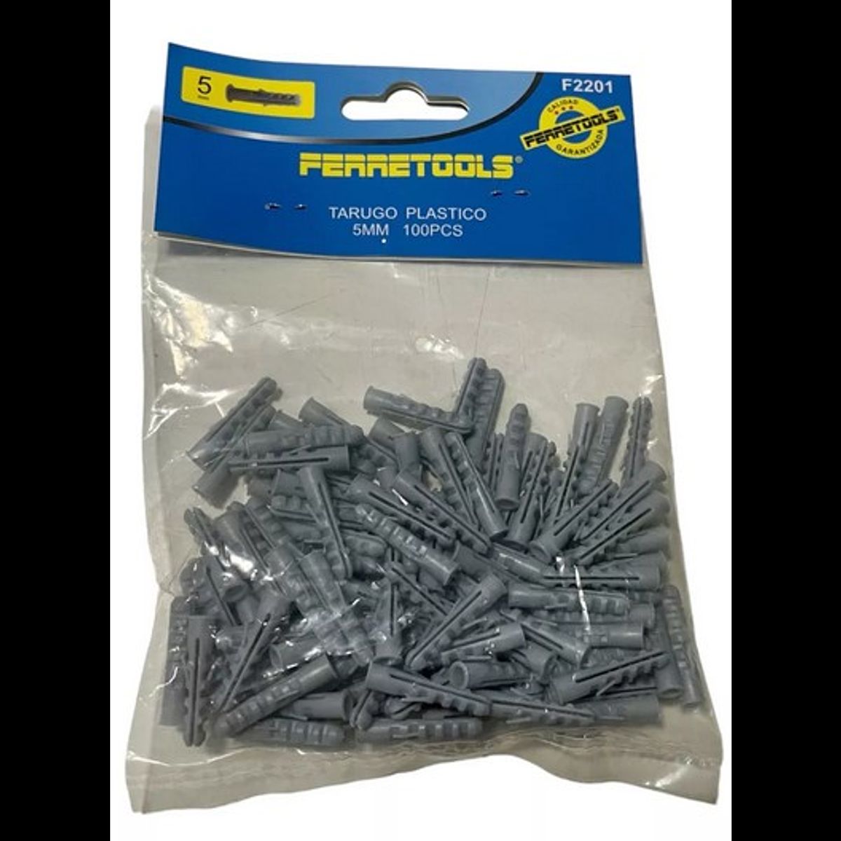 GENERICO - Tarugo de Plastico 10mm pack 100 und