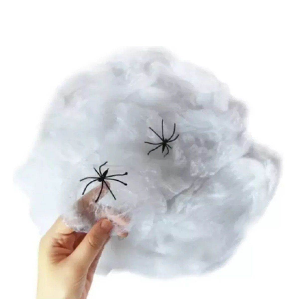 GENERICO - Telaraña Decoración Halloween Araña Fiesta Decorativa Elástica