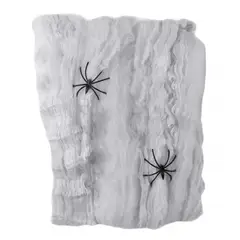 GENERICO - Telaraña Decoración Halloween Araña Fiesta Decorativa Elástica