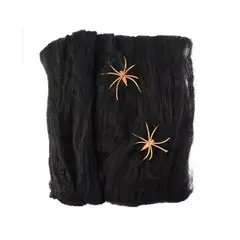 GENERICO - Telaraña Decoración Halloween Araña Fiesta Decorativa Elástica