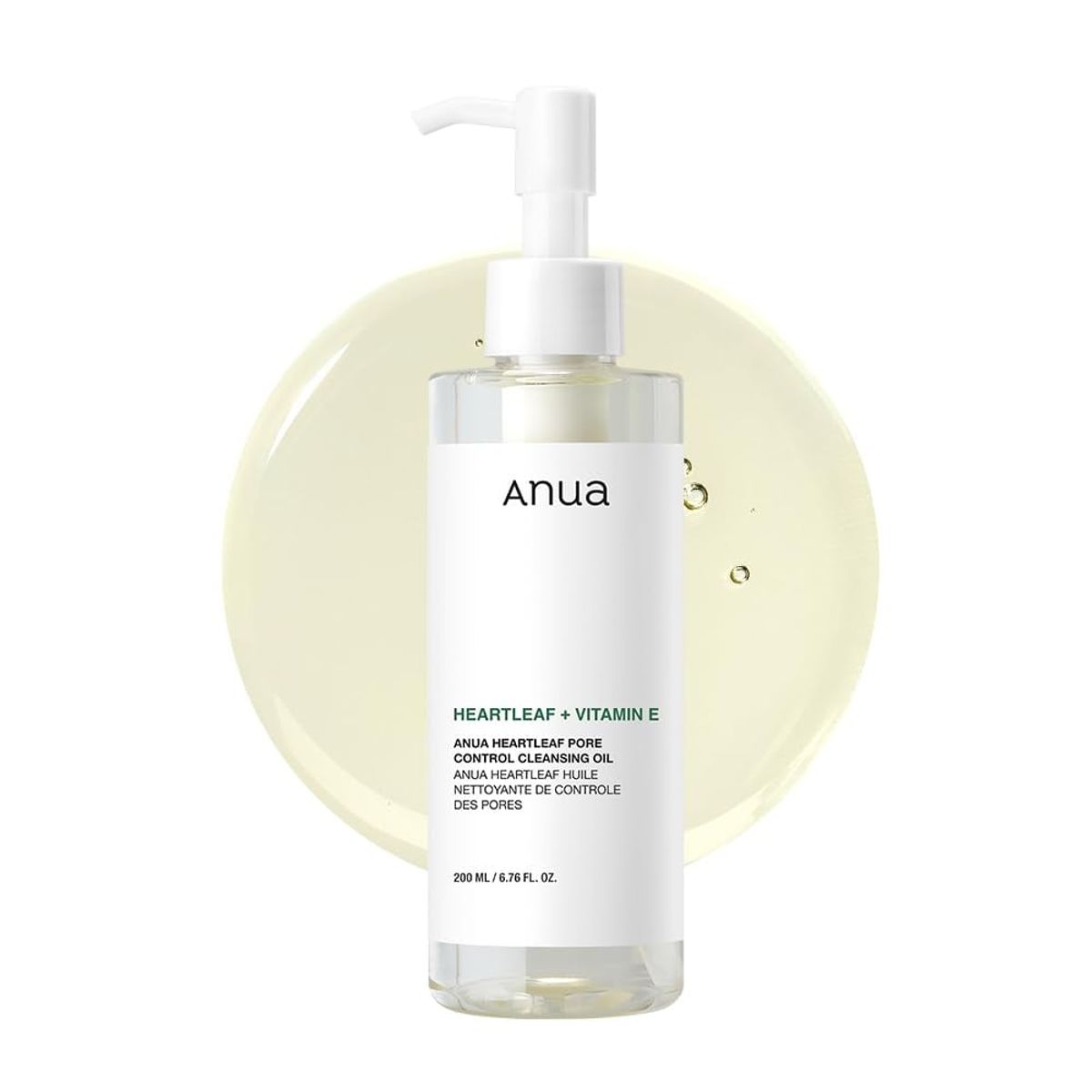 ANUA - Limpiador oleoso desmaquillante Heartleaf Pore Control Cleansing Oil - 200ml Anua