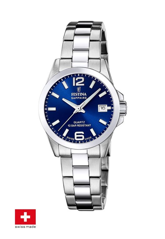 Reloj F20049/5 Azul Mujer Acero Clasico Azul TALLA UNICA