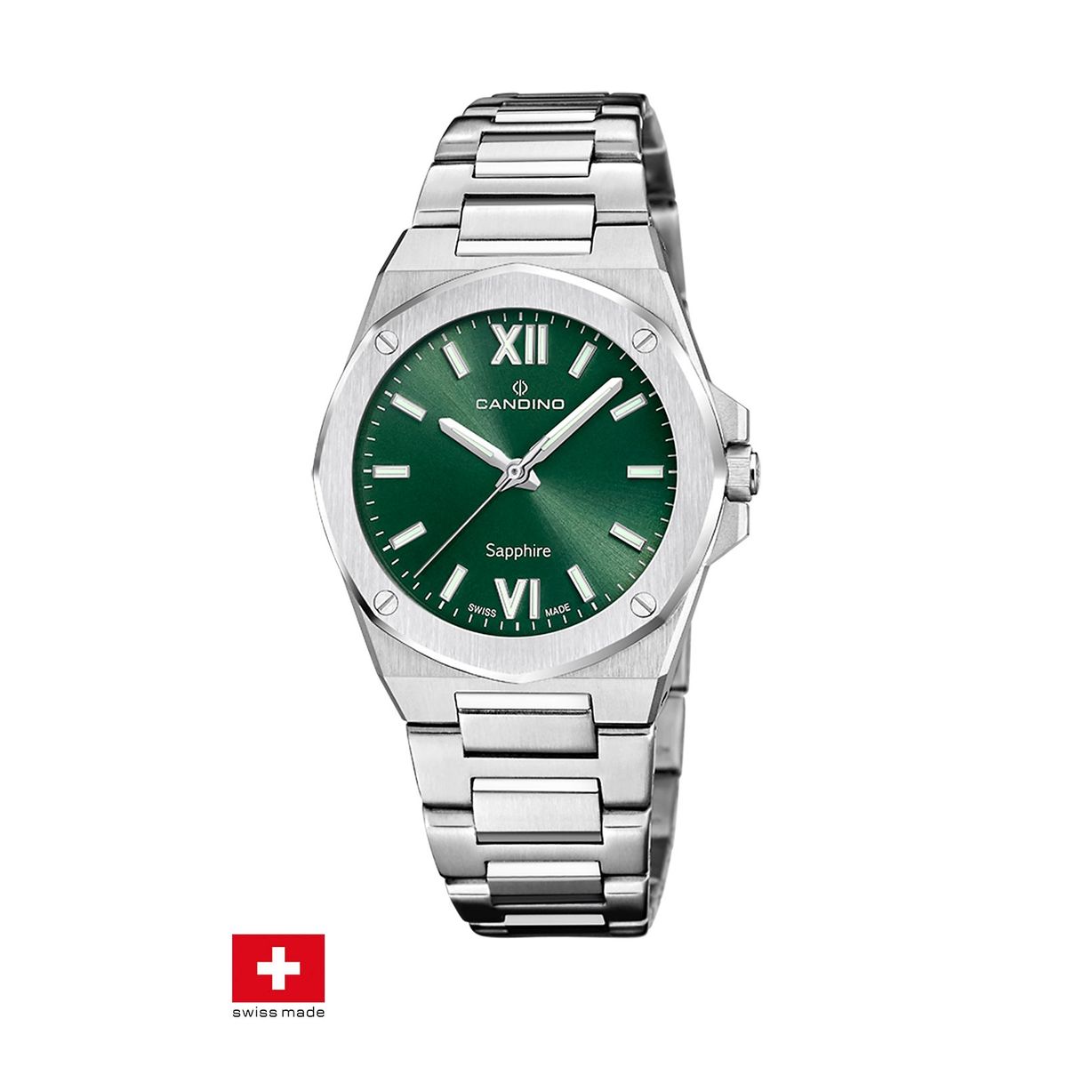 CANDINO - Reloj C4775/4 Candino Swiss Verde Mujer Newness