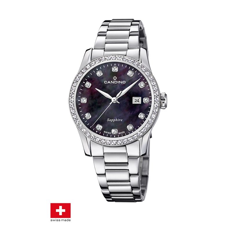 CANDINO - Reloj C4740/5 Candino Swiss Negro Mujer Couples Classic