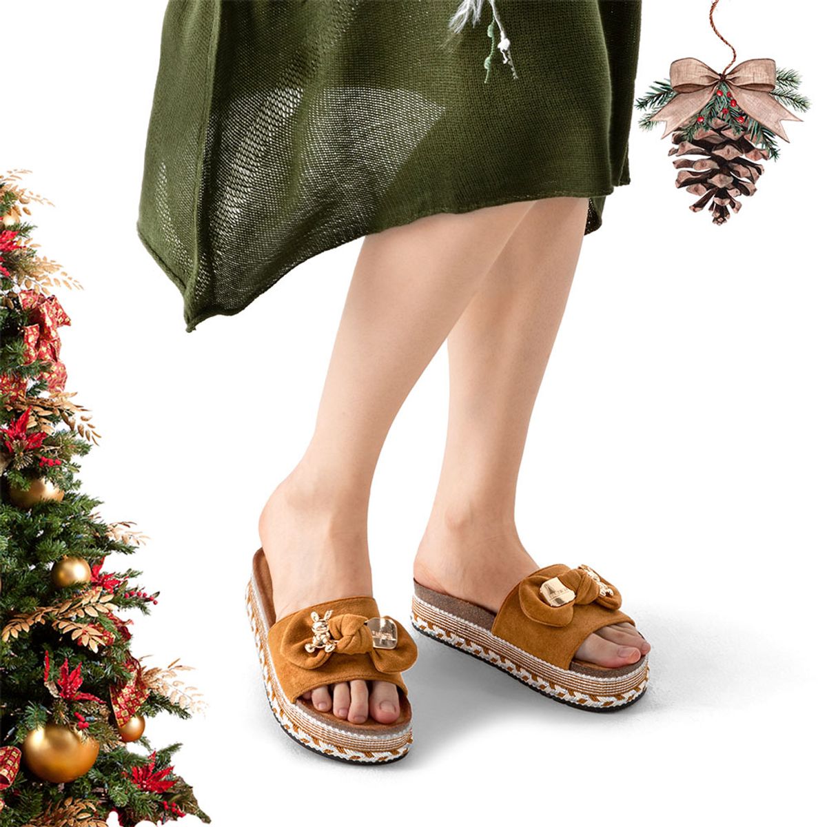 WEIDE - Sandalias Chalas Moda Vintage Hebilla Mujer Weide QIU360