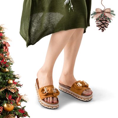 Imagen 2 del producto Sandalias Chalas Moda Vintage Hebilla Mujer QIU360