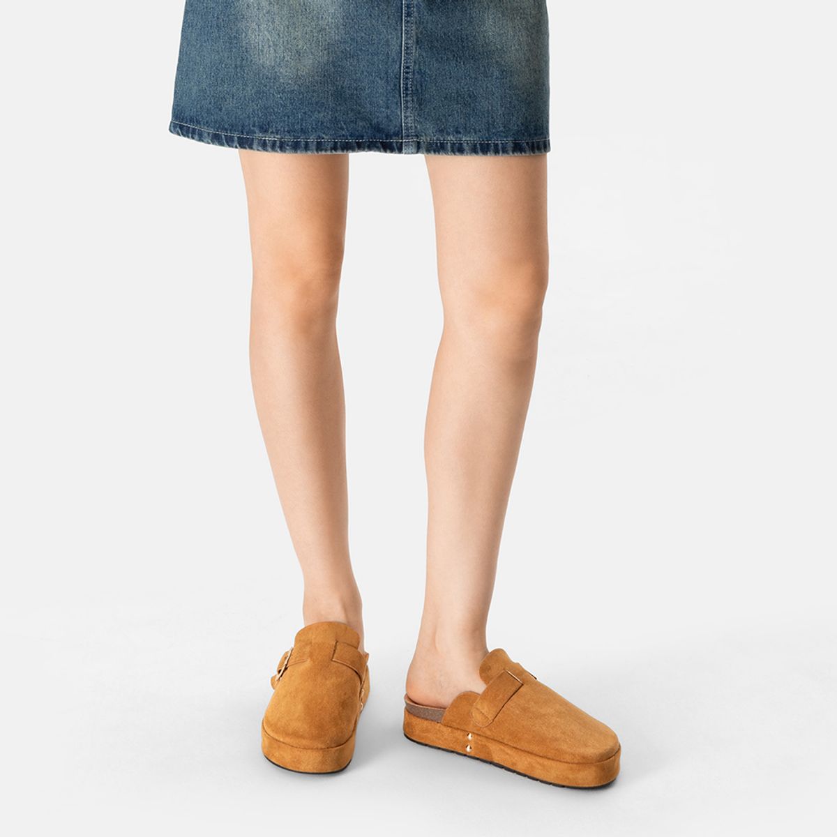 WEIDE - Zueco Vintage Confort Con Hebilla Mujer Weide QIU359