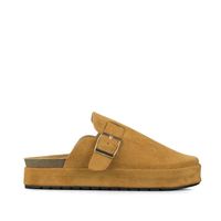 Zueco Vintage Confort Con Hebilla Mujer QIU359