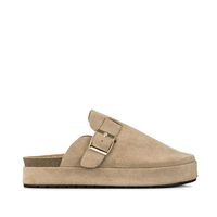 Zueco Vintage Confort Con Hebilla Mujer QIU359