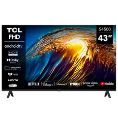 TCL - Smart TV 43" Full HD 43S4500 Android TV.