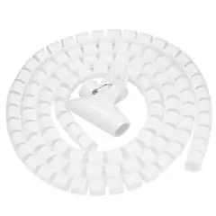 NEWO - Protector De Cables Electricos 2 Mts Blanco