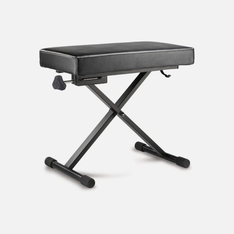 HERCULES - Sillín ajustable para teclado y piano KB200B marca Hércules