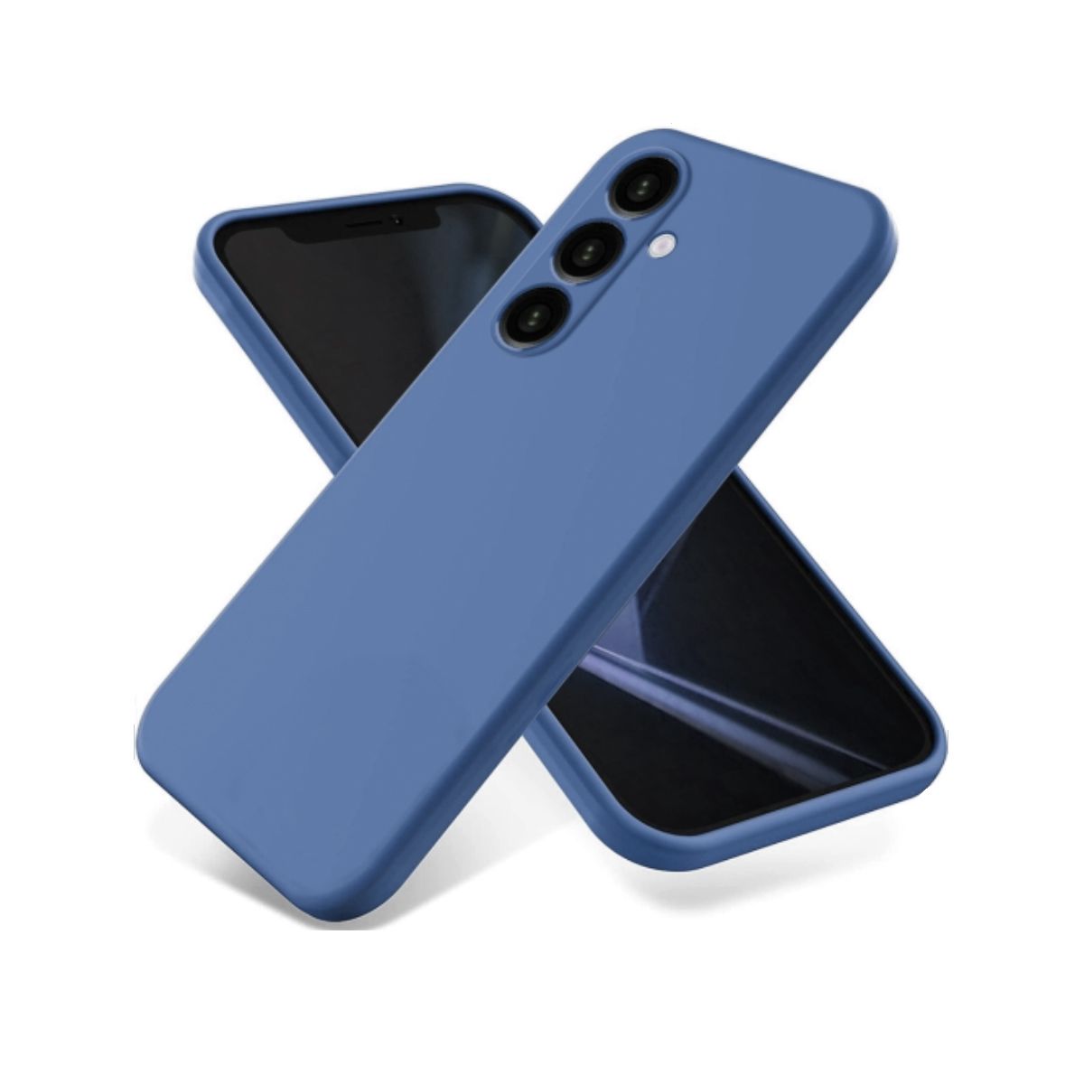 JOICO - Carcasa Para Samsung S24 FE  Goma Azul Oscuro