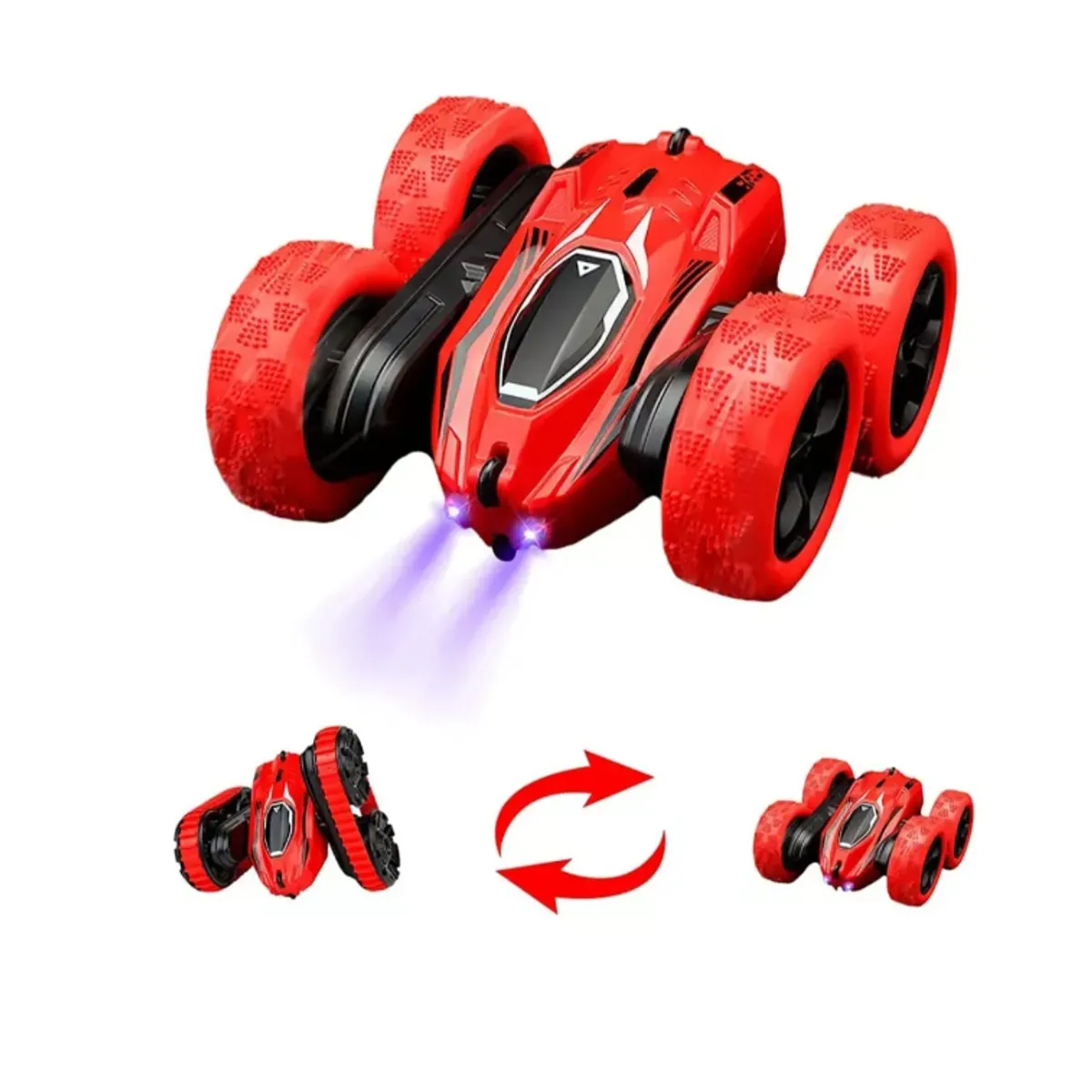 GENERICO - Auto Control Remoto Acrobatico Con Giro 360 Grados.