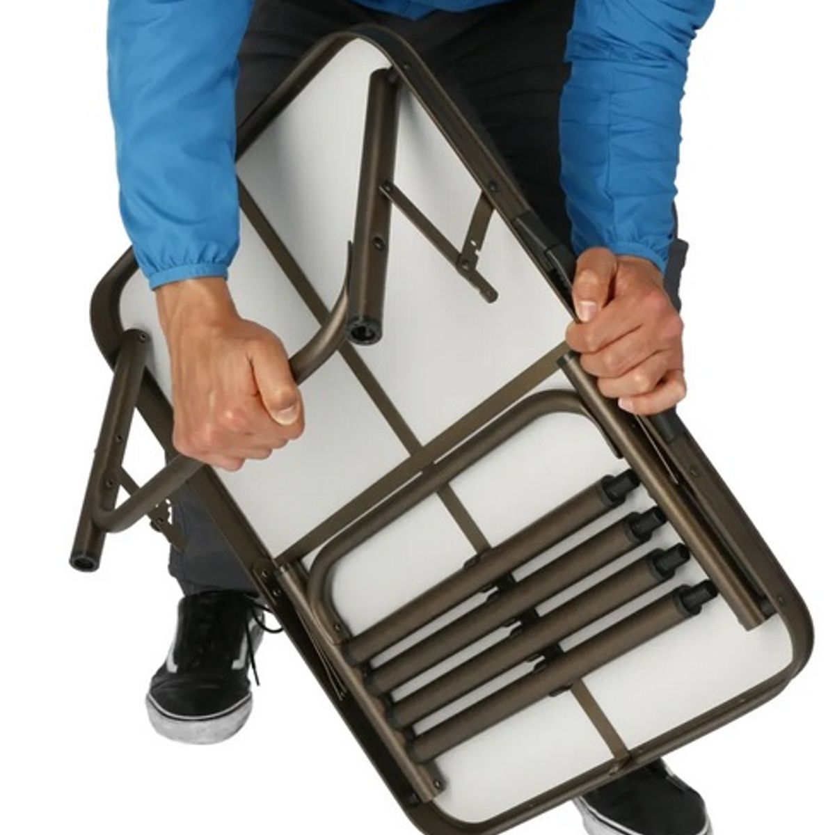 DOITE - Mesa Plegable Woodtic 60cm X 45cm para Camping