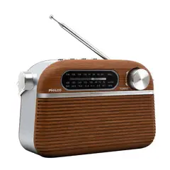 PHILCO - Radio Fm Vintage Bluetooth Fm Am Sw Usb Sd VT329