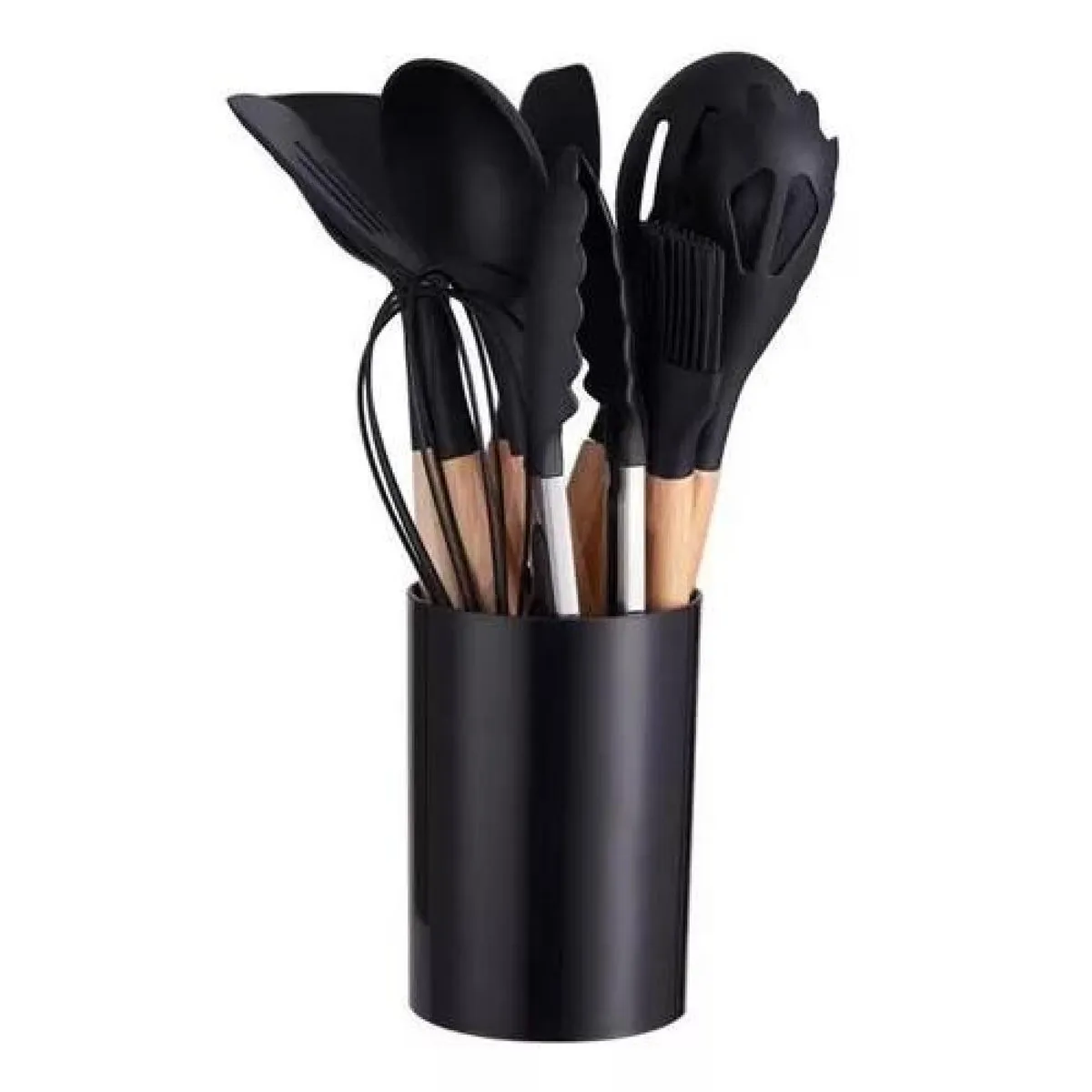 GENERICO - Set 11 De Cocina Antiadherentes De Silicona + Almacenamiento