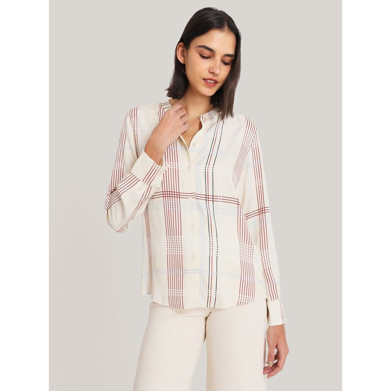 TOMMY HILFIGER - Camisa De Cuadros De Corte Regular Verde Tommy Hilfiger