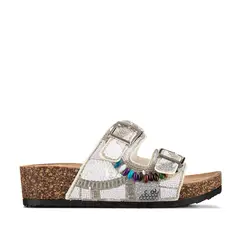 WEIDE - Sandalias Chalas Mujer Vintage Confort Pedrería GH136