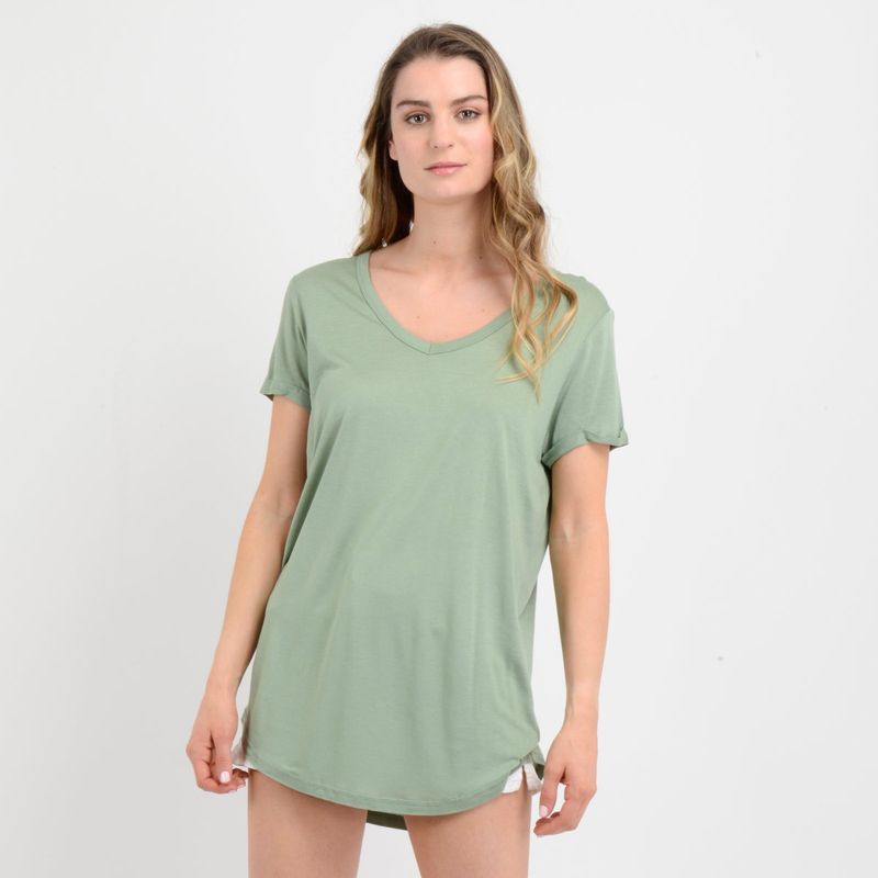 O'NEILL - POLERA MANGA CORTA ESSENTIAL  VERDE