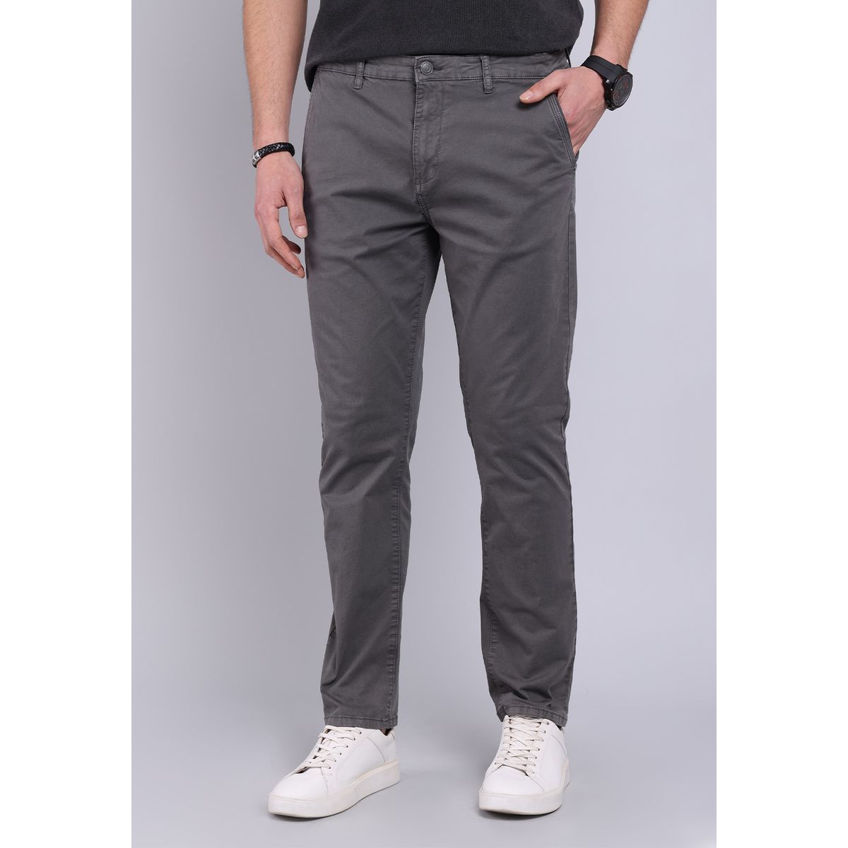 SOVIET - Pantalon Straight Fit Stone Wash Soviet SOVIET