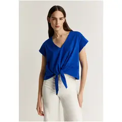SCALPERS - Polera Nudo Frontal Blue