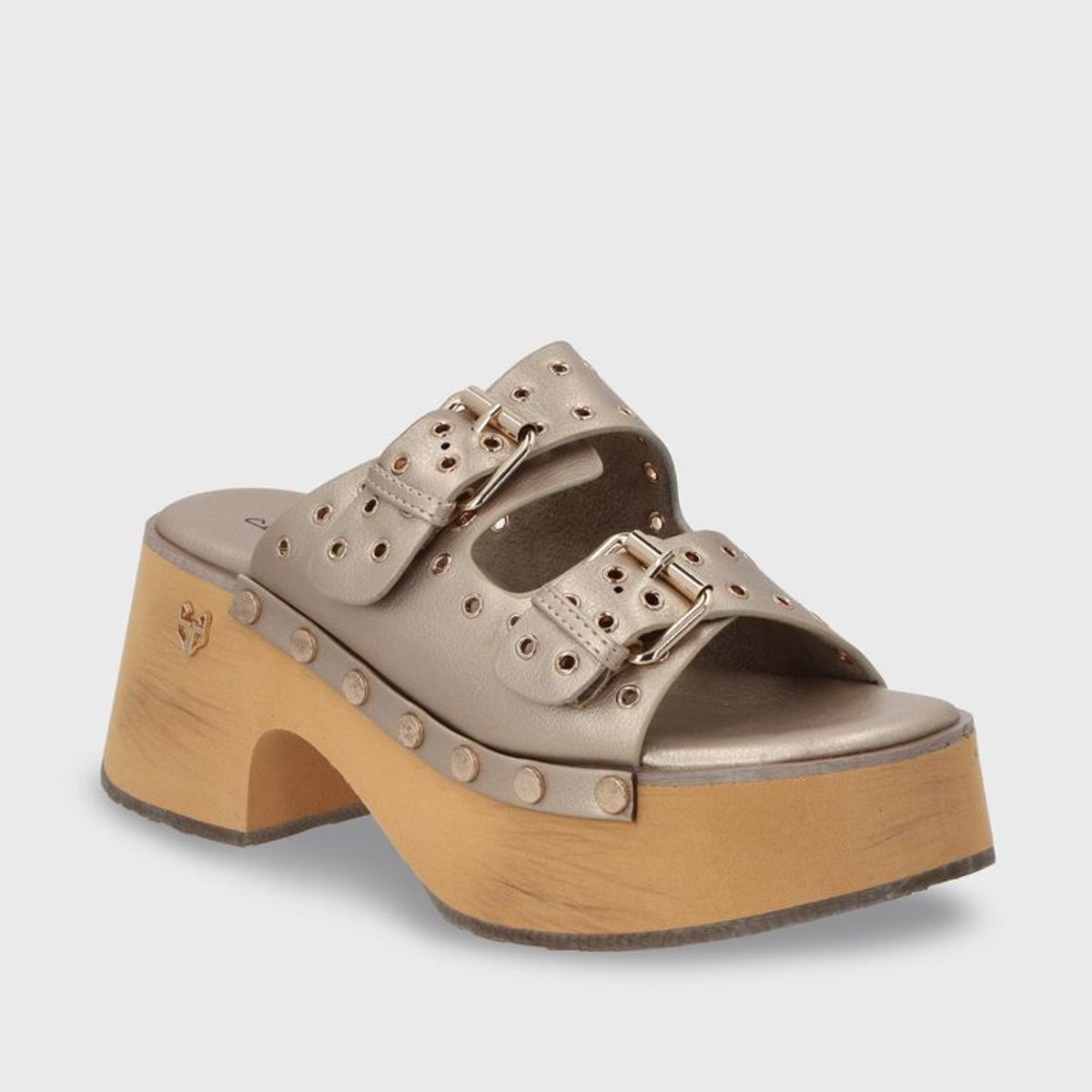GOTTA - Sandalia Mujer Oro Plataforma 35266 Gotta