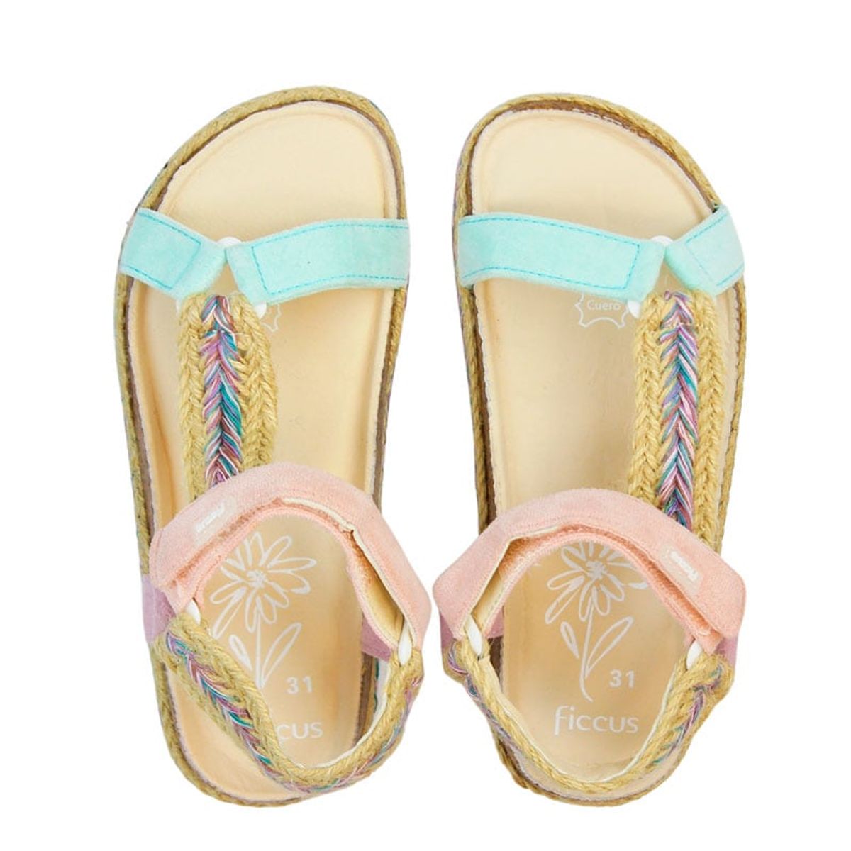 FICCUS - Sandalia Junior Niña Junior Rosa