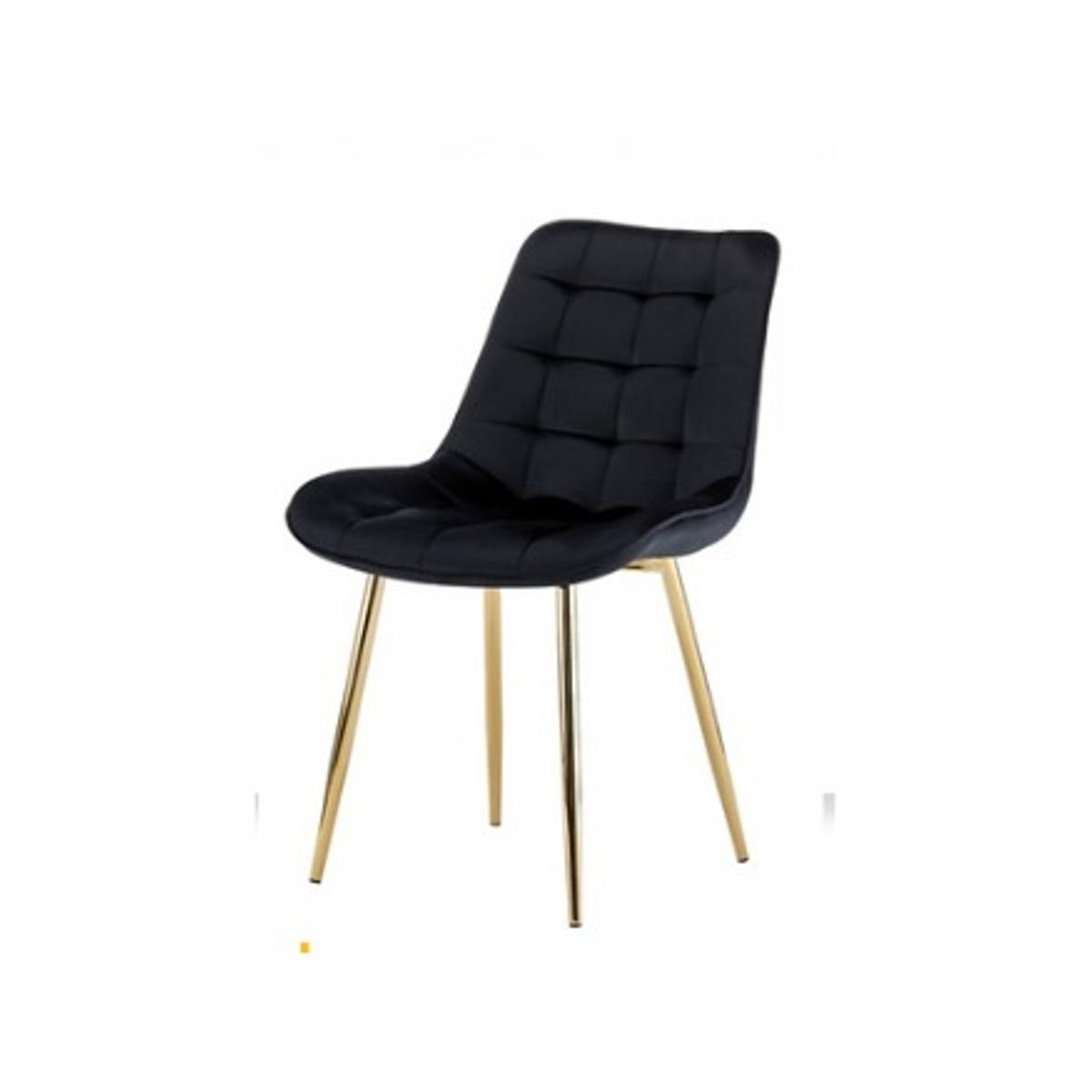 HABITA2 CHILE - Silla Comedor Felpa Roma - Negro