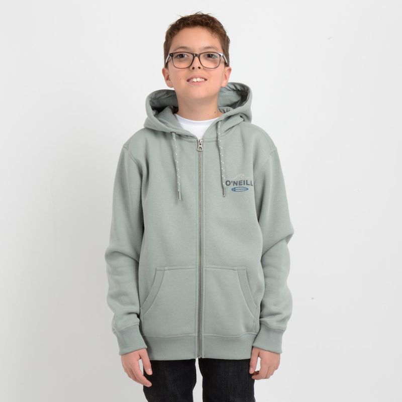 O'NEILL - POLERON RIP TIDE ZIP  VERDE CLARO / PASTEL