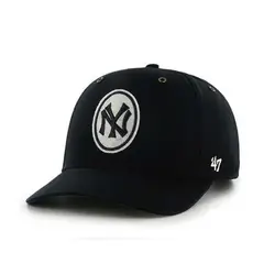 47 BRAND - Jockey Snapback Mlb New York Yankees Vintage Back Track Midfield Unisex Negro '47 Brand