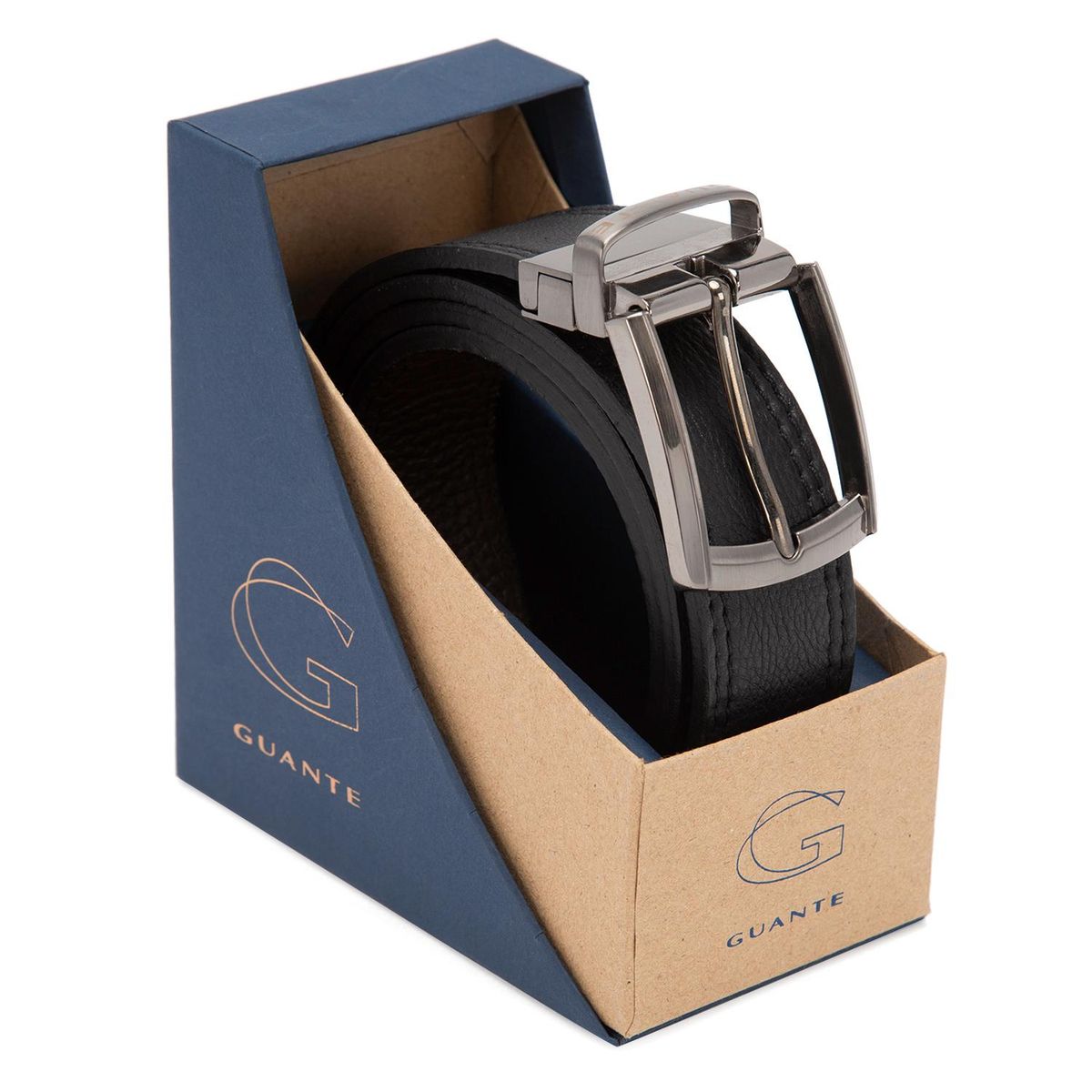 GUANTE - Cinturón - Hombre - Reversible Formal - Guante - Negro