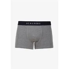 SCALPERS - Boxer Liso Grey Melange