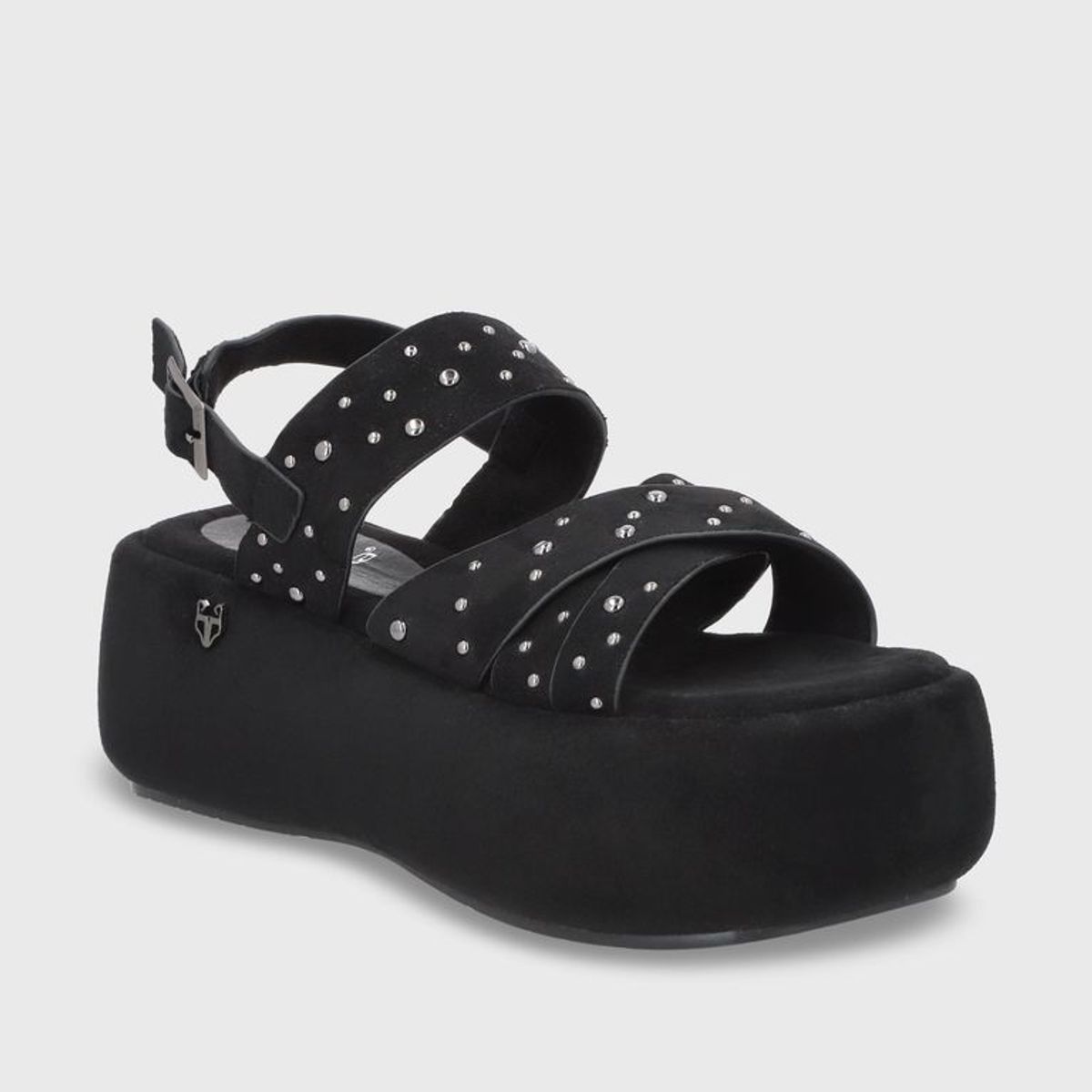 GOTTA - Sandalia Plataforma Negra Mujer 55962