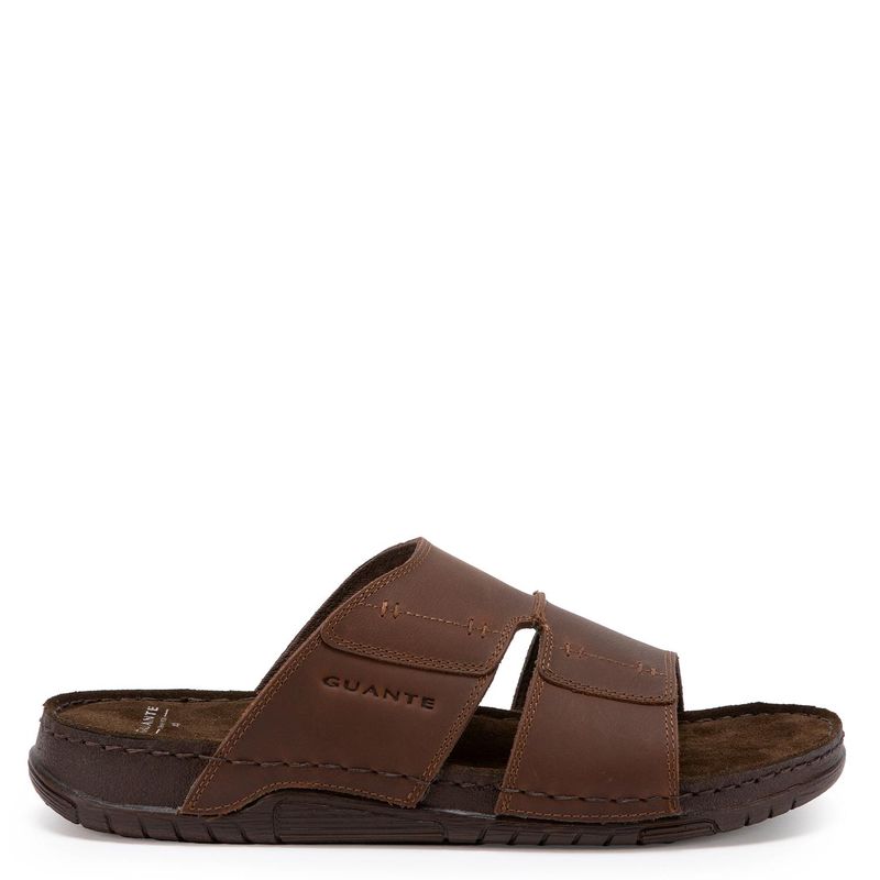 GUANTE - Sandalia semi abierta - Hombre - Bondi - Guante - Chocolate
